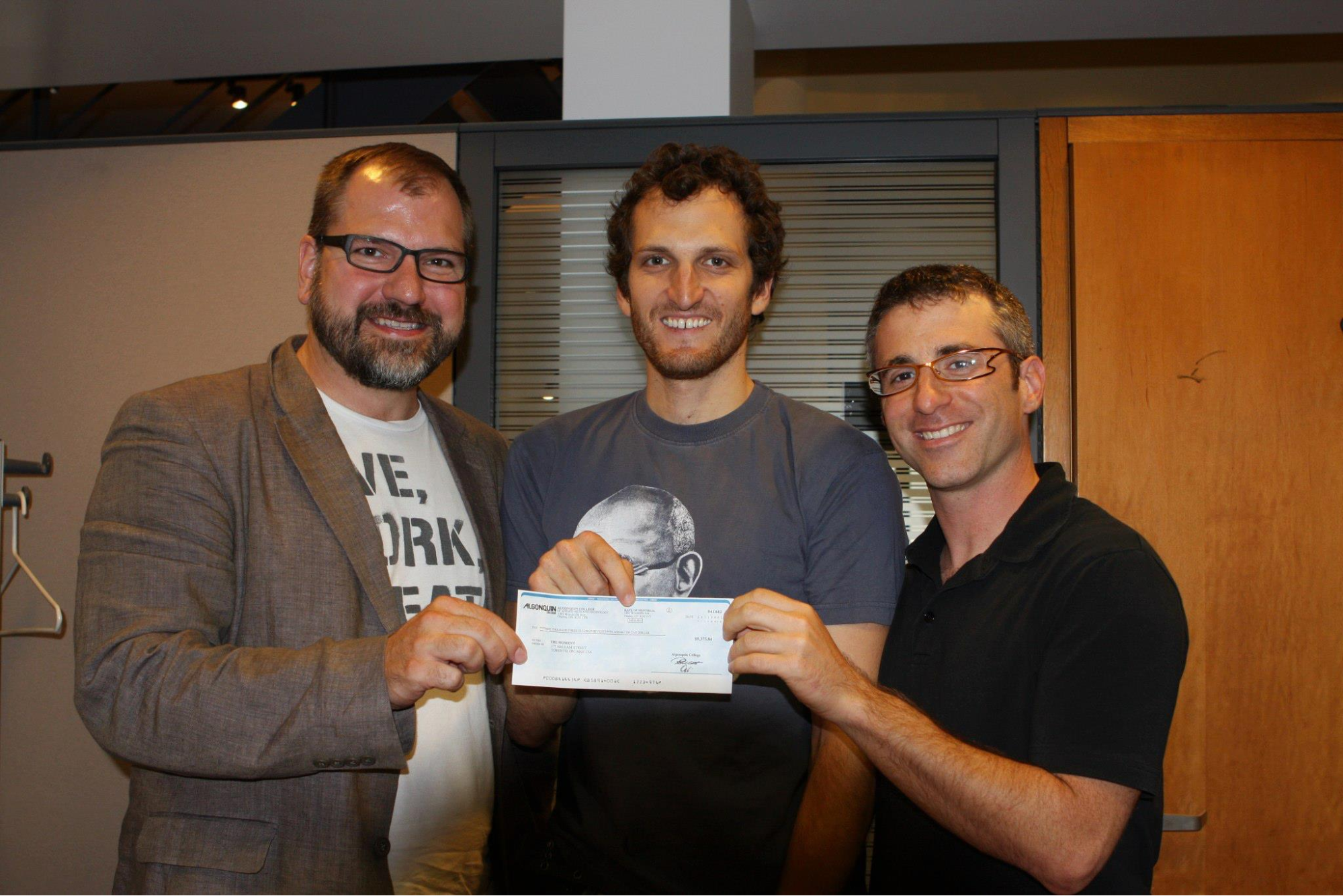 The Moment's First Cheque